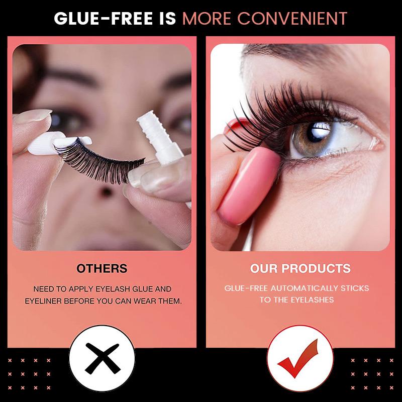 2 Pcs Reusable Self-Adhesive Eyelashes 😘 55% OFF